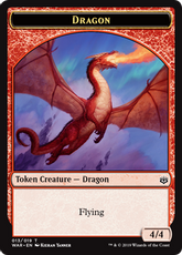(013)《ドラゴントークン/Dragon Token》[WAR] 赤