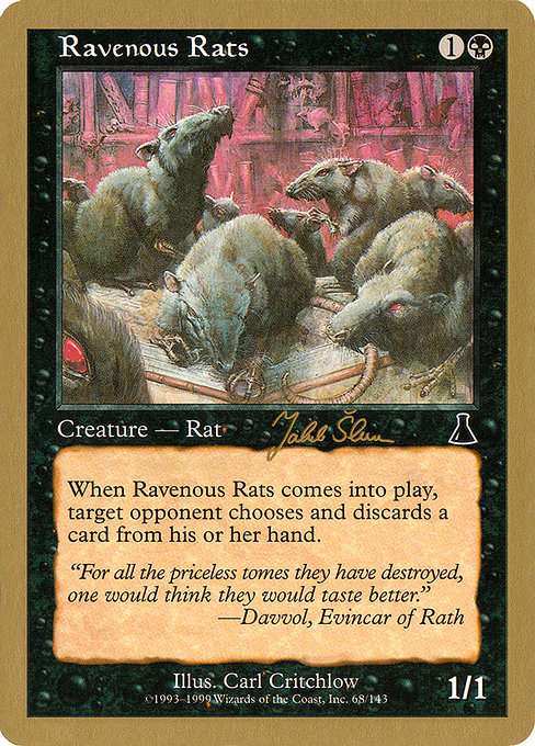 貪欲なるネズミ/Ravenous Ratsの商品検索 | 日本最大級 MTG通販サイト