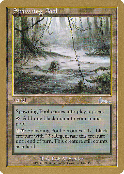【金枠】《産卵池/Spawning Pool》[WC99] 土地 Jakub Slemr