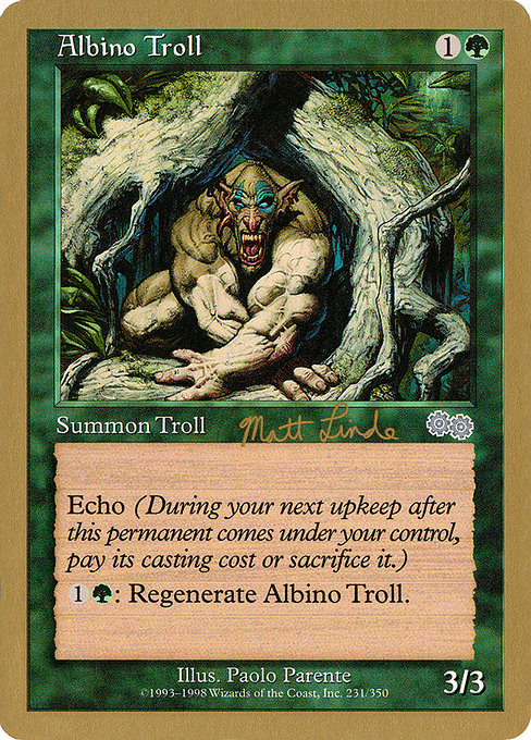 金枠】アルビノ・トロールの商品検索 | 日本最大級 MTG通販サイト