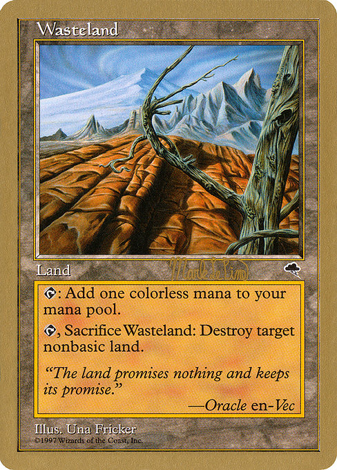 【Foil】《不毛の大地/Wasteland》[EXP] 土地R | 日本最大級 MTG ...