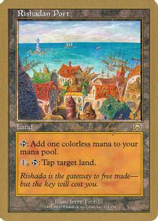 【金枠】《リシャーダの港/Rishadan Port》[WC00] 土地 Tom Van De Logt