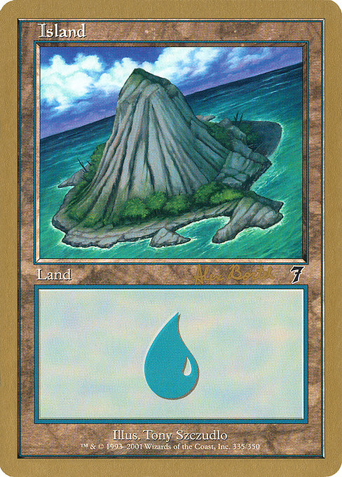 【金枠】《島/Island》[WC01] 土地 Alex Borteh(335)7th