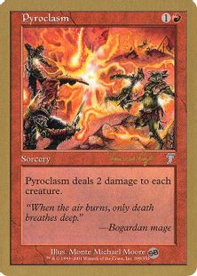 【金枠】《紅蓮地獄/Pyroclasm》[WC01] 赤 Tom van de Logt (2001)(209)(SB)