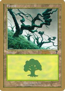 【金枠】《森/Forest》[WC02] 土地 Brian Kibler(331)