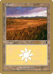 【金枠】《平地/Plains》[WC02] 土地 Brian Kibler(331)
