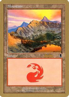 【金枠】《山/Mountain》[WC02] 土地 Brian Kibler(346)