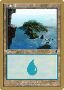 【金枠】《島/Island》[WC02] 土地 Carlos Romão(335)ODY