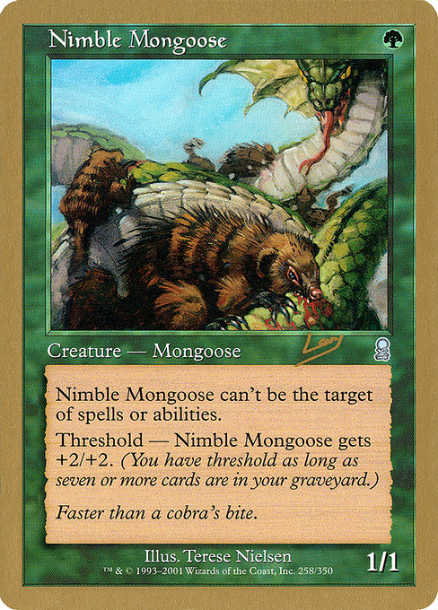 Nimble Mongooseの商品検索 | 日本最大級 MTG通販サイト「晴れる屋」