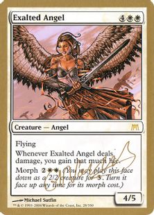 【金枠】《賛美されし天使/Exalted Angel》[WC04] 白 Gabriel Nassif
