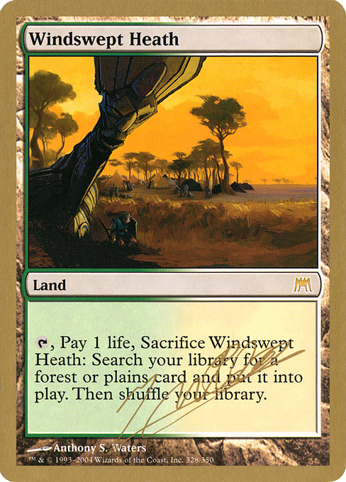 吹きさらしの荒野/Windswept Heath》[ONS] 土地R | 日本最大級 MTG通販 