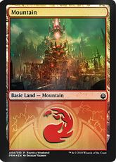 【Foil】《山/Mountain》(Ravnica Weekend Izzet)[Ravnica Weekend Izzet] 土地