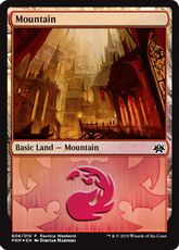 【Foil】《山/Mountain》(Ravnica Weekend Rakdos)[Ravnica Weekend Rakdos] 土地