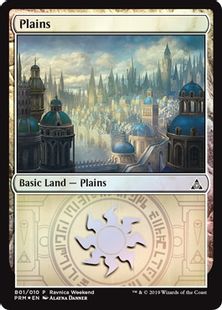 【Foil】《平地/Plains》(Ravnica Weekend Azorius)[Ravnica Weekend Azorius] 土地