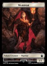 【Foil】(009)《戦士トークン/Warrior Token》[WHO] 白