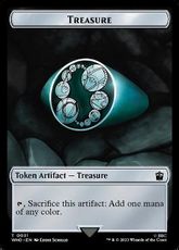【サージ・Foil】(063)《宝物トークン/Treasure token》[WHO] 茶