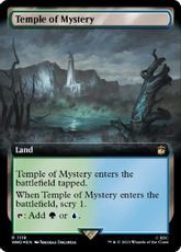 【サージ・Foil】(1119)■拡張アート■《神秘の神殿/Temple of Mystery》[WHO-BF] 土地R