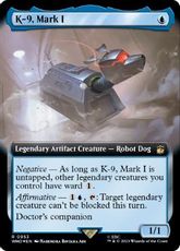 【サージ・Foil】(953)■拡張アート■《K-9 マークI型/K-9, Mark I》[WHO-BF] 青R