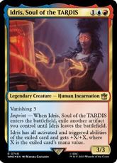 【サージ・Foil】(740)《ターディスの魂、イドリス/Idris, Soul of the TARDIS》[WHO] 金R