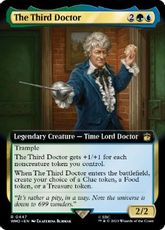 【Foil】(447)■拡張アート■《３代目ドクター/The Third Doctor》[WHO-BF] 金R