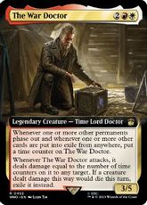 【Foil】(452)■拡張アート■《ウォードクター/The War Doctor》[WHO-BF] 金R