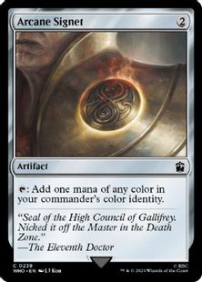 (239)《秘儀の印鑑/Arcane Signet》[WHO] 茶C