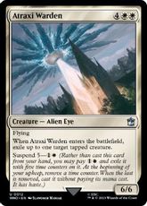 【Foil】(012)《アトラクシの管理者/Atraxi Warden》[WHO] 白U