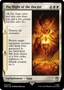 【Foil】(024)《ドクター前夜/The Night of the Doctor》[WHO] 白R