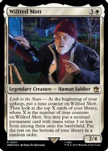 【サージ・Foil】(637)《ウィルフレッド・モット/Wilfred Mott》[WHO] 白R