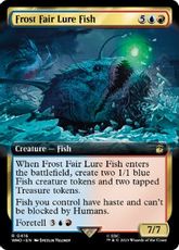 【Foil】(416)■拡張アート■《フロストフェアのチョウチンアンコウ/Frost Fair Lure Fish》[WHO-BF] 金R