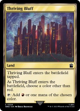 (324)《興隆する絶壁/Thriving Bluff》[WHO] 土地C