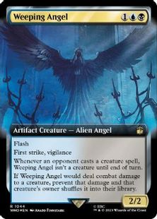 【サージ・Foil】(1044)■拡張アート■《嘆きの天使/Weeping Angel》[WHO-BF] 金R