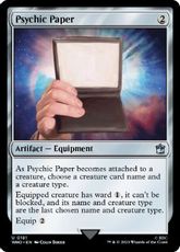 【Foil】(181)《サイキックペーパー/Psychic Paper》[WHO] 茶U