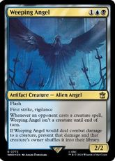 【サージ・Foil】(773)《嘆きの天使/Weeping Angel》[WHO] 金R