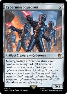 (176)《サイバーマン軍団/Cybermen Squadron》[WHO] 茶R
