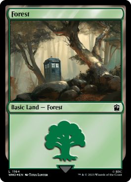 【サージ・Foil】(1164)《森/Forest》[WHO] 土地
