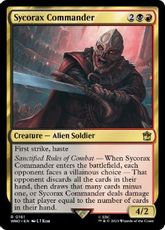 (161)《シコラックスの司令官/Sycorax Commander》[WHO] 金R