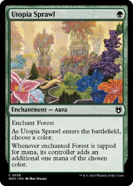 (135)《楽園の拡散/Utopia Sprawl》[WOC] 緑C