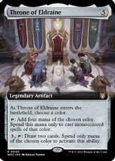 【Foil】(040)■拡張アート■《エルドレインの玉座/Throne of Eldraine》[WOC] 茶R