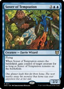 (111)《誘惑蒔き/Sower of Temptation》[WOC] 青R