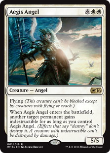 《神盾の天使/Aegis Angel》[W16] 白R