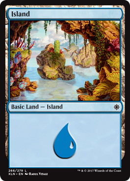 【Foil】(266)《島/Island》[XLN] 土地