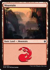 【Foil】(273)《山/Mountain》[XLN] 土地