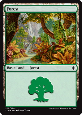 【Foil】(278)《森/Forest》[XLN] 土地