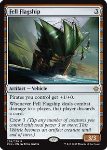 《不吉な旗艦/Fell Flagship》[XLN] 茶R