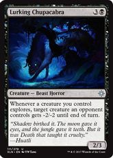 《隠れ潜むチュパカブラ/Lurking Chupacabra》[XLN] 黒U