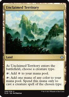 《手付かずの領土/Unclaimed Territory》[XLN] 土地U