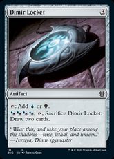 (111)《ディミーアのロケット/Dimir Locket》[ZNC] 茶C