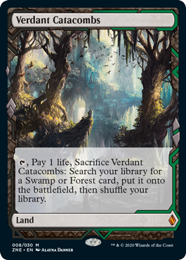 受注生産品】 MTG 新緑の地下墓地 foil EXP Catacombs Verdant 