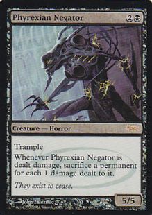 買取：【Foil】《ファイレクシアの抹殺者/Phyrexian Negator 
